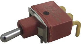 E101MD1ABE, Toggle Switches ON-ON SPDT RA PC
