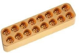 2x8A_81_MXP- S50-0-3/111_NE, RF Connectors / Coaxial Connectors MXP straight PCB plug(m)