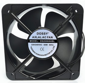 Вентилятор DOSSY DS20060HBL 200x60 220V 65W