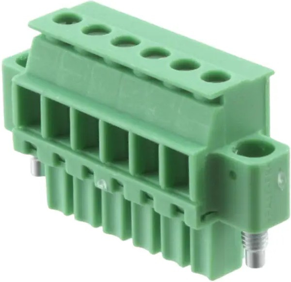 1863042, Pluggable Terminal Blocks 6 Pos 3.5mm pitch Plug 28-16 AWG Screw