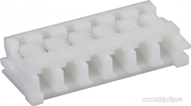 EHR-6, Корпус разъема, Серия EH, Гнездо, 6 вывод(-ов), 2.5 мм