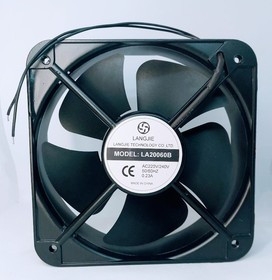 Вентилятор LANGJIE LA20060B AC 200V 0.23A 200x60 2pin