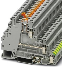 3214364, DIN Rail Terminal Blocks UT 4-PE/L/MT 3214364, DIN Rail Terminal Blocks UT 4-PE/L/MT