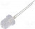 OS5RKA8131P, LED; 8mm; red; 35000?40000mcd; 30°; Front: convex; 2?2.8V