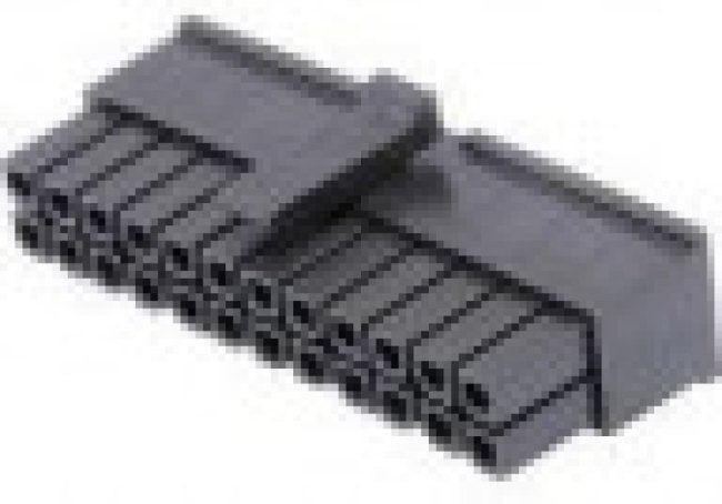 0430252400, Вилка, провод-плата, "мама", micro-Fit 3.0, 3мм, PIN: 24, на провод