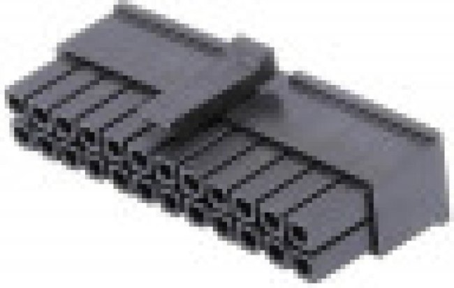 0430252400, Вилка, провод-плата, "мама", micro-Fit 3.0, 3мм, PIN: 24, на провод