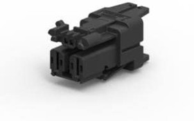 2141259-1, Conn Housing RCP 2 POS 9.4mm Crimp ST Cable Mount Black Box
