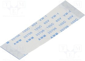 05-30-A-0050-A, FFC cable; Cores: 30; Cable ph: 0.5mm; contacts on the same side