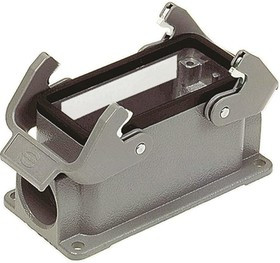 19340060271, Han Hv E Heavy Duty Power Connector Housing, M25 Thread 19340060271, Han Hv E Heavy Duty Power Connector Housing, M25 Thread