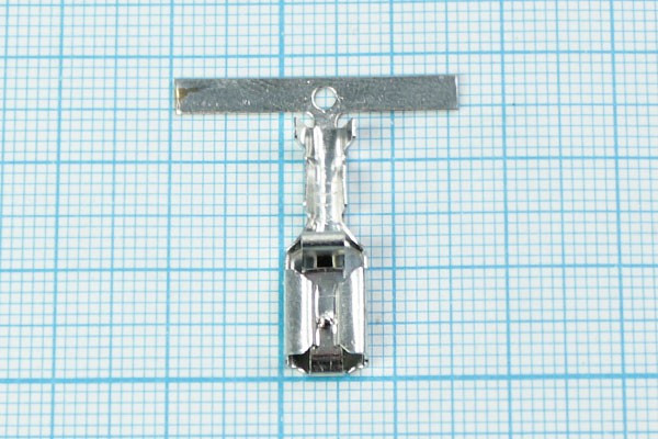 Клемма гнездо 6,3x0,8, 0,4, S0,5-0,8, зажим; №15021 клемма гн 6,3x0,8\0,4\S0,5- 0,8\\\\зажим\
