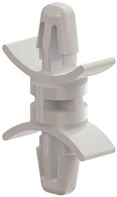 DLCBS2-6-19, Standoffs &amp; Spacers CB Spt,Dual Lck,Natural,3/8 in Spc, CB Support,Dual Lock,Natural