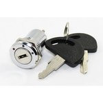 Переключатель замковый, контакты 3P, 0.5А, переключение OFF-ON-ON, d15.5, B0961(SH)