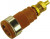 972354105, Brown Female Banana Socket, 4 mm Connector, Solder Termination, 32A, 1000V ac/dc, Gold