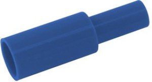 19039-0006, Пулеобразная клемма, Avikrimp 19039, 16AWG до 14AWG, 2.6 мм², Гнездовой типа Пуля, Синий