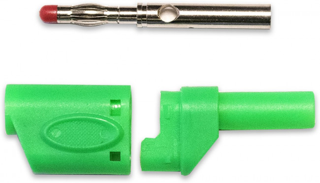 BU-3110410-5, Test Plugs &amp; Test Jacks STACKABLE PLUG 10 AWG GREEN