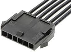 214752-1082, Rectangular Cable Assemblies Micro-Fit 3.0 SR P-P 8CKT 300 MM Sn