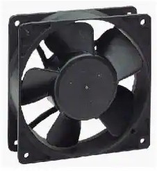 OD1238-24HB02A, DC Fans DC Fan, 120x120x38mm, 24VDC, 105CFM, Ball, 2xWire 24AWG, Alarm Output