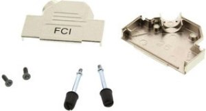 L17DVZK15KFMT, D-SUB HOOD, 180DEG, DA, ZINC L17DVZK15KFMT, D-SUB HOOD, 180DEG, DA, ZINC