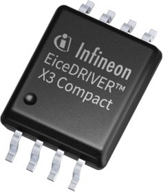 1ED3131MC12HXUMA1, Gate Driver, 1 канал(-ов), Высокая Сторона, IGBT, MOSFET, SiC MOSFET, 8 вывод(-ов), WSOIC