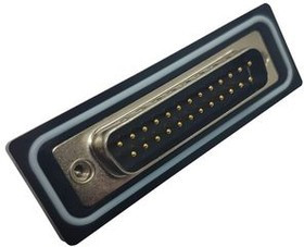 RND 205-01031, Waterproof D-Sub Connector IP67, DB-25, Plug, Solder Cup