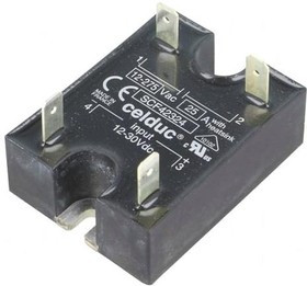 SCF42324, Реле: полупроводниковое, Uупр: 12-30ВDC, 25А, 12-275ВAC, -40-100°C