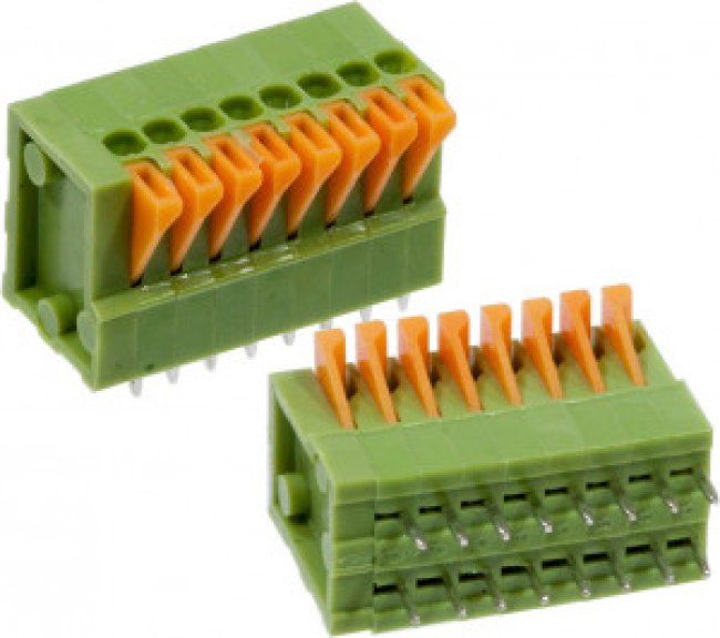 XY123V-8P-2.54mm, клеммник 8 контактов