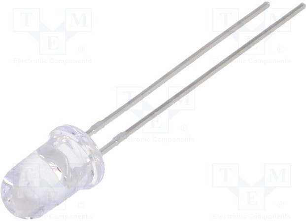 LL-503UGC2E-2BC, LED; 5mm; green; 1000?1500mcd; 20°; Front: convex; 2.1?2.6V