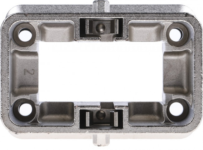 09140010311, Heavy Duty Power Connectors HAN M25 CARRIER HOOD METAL SIDE ENTRY