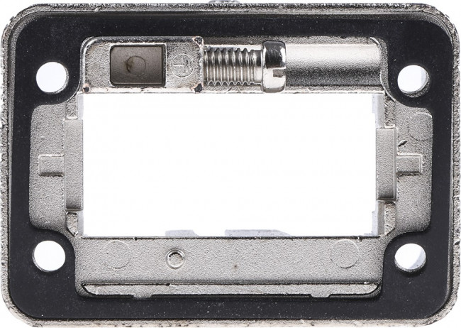 09140010311, Heavy Duty Power Connectors HAN M25 CARRIER HOOD METAL SIDE ENTRY