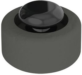 FF-003-P3X5.5B, Резиновая прокладка / ножка, Заклепка, 20.1 мм, Круглая, Черный
