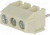 TB-3.5-P-3P/GY, Зажимная рейка для печатных плат, угловой 90°, 3,5мм, на PCB TB-3.5-P-3P/GY, Зажимная рейка для печатных плат, угловой 90°, 3,5мм, на PCB