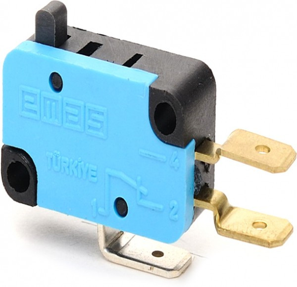 MK1PUP1, Микропереключатель 10А 250VAC без лапки