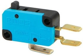 MK1PUP1, Микропереключатель 10А 250VAC без лапки