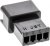 SMR-04V-B, Разъем провод-провод "папа" PIN 4 без контактов 2,5мм SM