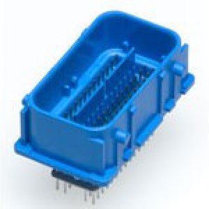 31386-2001, Automotive Connectors MX123 56KCT HDR SHRD KEY G BLUE GOLD