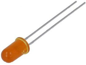 HLMP-D401, Standard LEDs - Through Hole Orange Diffused 600nm 5.4mcd