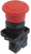 NP2-ES542 (40мм), Кнопка "грибок" с фиксацией красная OFF-ON