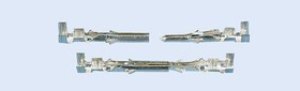 02-06-2131, STANDARD .062" Series Male Crimp Terminal, 30AWG Min, 24AWG Max
