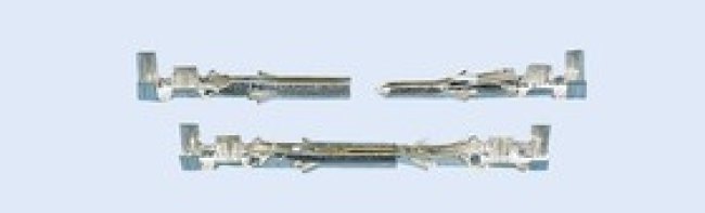 02-06-2131, STANDARD .062" Series Male Crimp Terminal, 30AWG Min, 24AWG Max