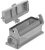 09300241295, Heavy Duty Power Connectors SURFACE MOUNTING HSG HAN 24B 2 SIDE ENTRY 09300241295, Heavy Duty Power Connectors SURFACE MOUNTING HSG HAN 24B 2 SIDE ENTRY