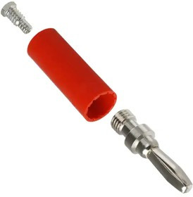 108-1722-101, Test Plugs & Test Jacks BANANA PLUG RED 108-1722-101, Test Plugs & Test Jacks BANANA PLUG RED