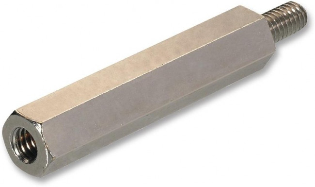 R30-3000702, Standoffs &amp; Spacers M3 x 7mm HEX 5mm A/F 6mm ML/FML NICKEL