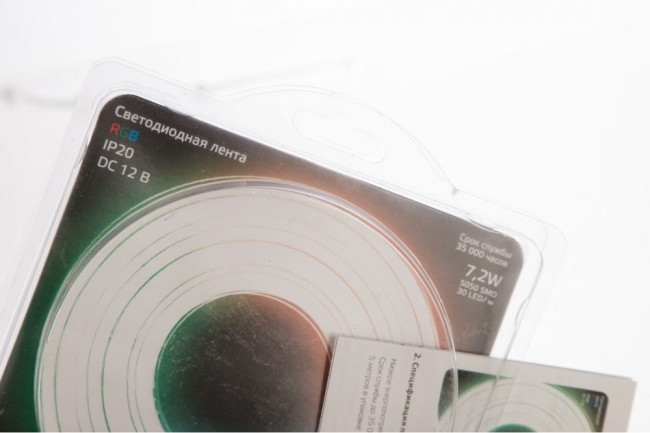 Светодиодная лента GAUSS SMD, 24Вт, 5м [312000605]