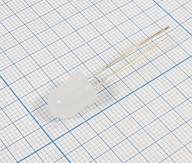 Светодиод 8 x11, голубой, 100 мкд, угол 100, цвет линзы: б/цв матовый, JHB-8046CD