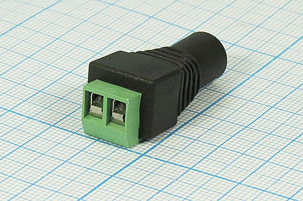 Разъем питания DC гнездо 2.1х5.5 мм с клеммной колодкой; №10502P гн пит DC 5,5d2,1x10 - гн клеммн 2EDGR5,08\\\3-239 Разъем питания DC гнездо 2.1х5.5 мм с клеммной колодкой; №10502P гн пит DC 5,5d2,1x10 - гн клеммн 2EDGR5,08\\\3-239