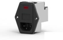 PE00XDHXB, AC Power Entry Modules 10AMP DUAL VOLT/FUSE MED FILTER COMP SHL PE00XDHXB, AC Power Entry Modules 10AMP DUAL VOLT/FUSE MED FILTER COMP SHL