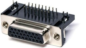 DLH2XS8AK53X, D-Sub Standard Connectors 26P F HD R/A .350 SF BRKT CLIP NO HEX DLH2XS8AK53X, D-Sub Standard Connectors 26P F HD R/A .350 SF BRKT CLIP NO HEX