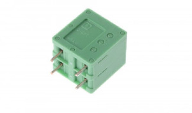 1991095, SPT 2.5/ 2-V-5.0 Series PCB Terminal Block, 2-Contact, 5mm Pitch, Through Hole Mount, 1-Row, Spring