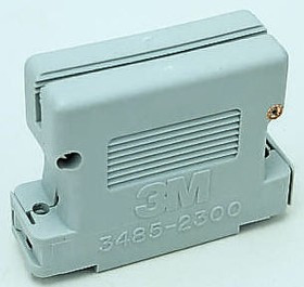 3485-2200F, D-Sub Backshells 15P PLSTC JUNC SHELL FOR FLAT CABLE