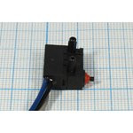 Микропереключатель , размер 15x 6 x13, 3А, переключение ON-(ON), размер концевика H3, КВП303-130GA3